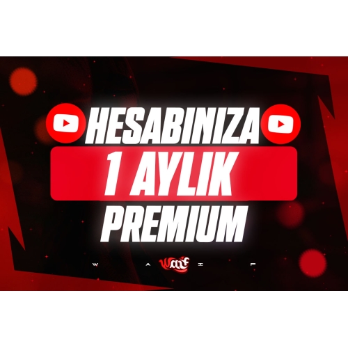  ⭐HESABINIZA Youtube 1 Aylık Premium